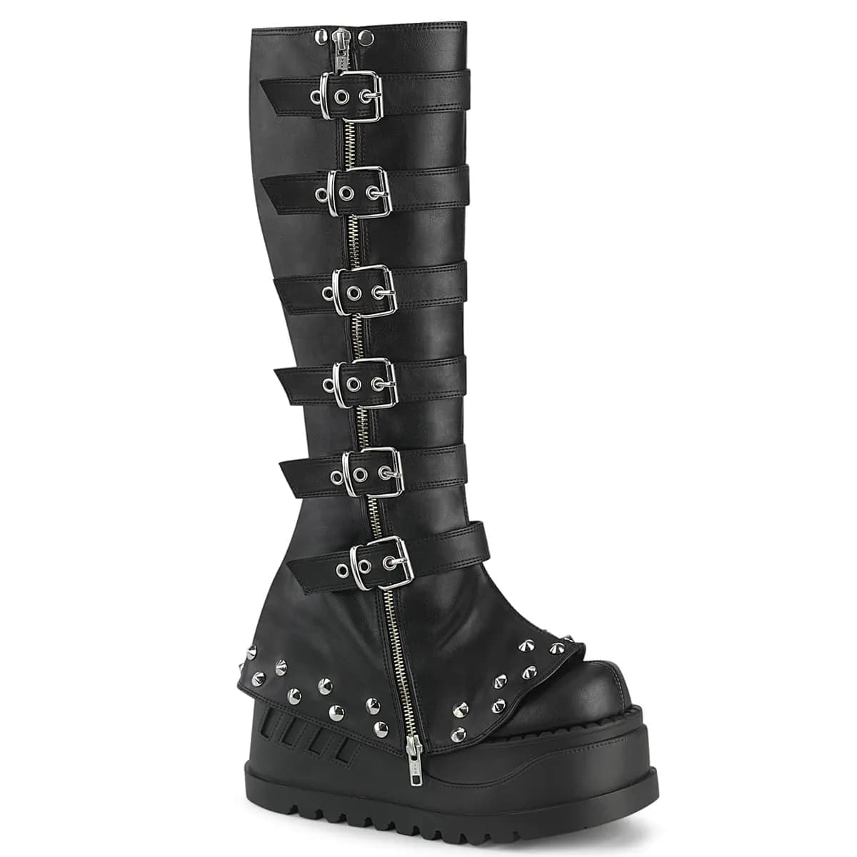 DemoniaCult STOMP-223 Damen Stiefel Schwarz EU 41