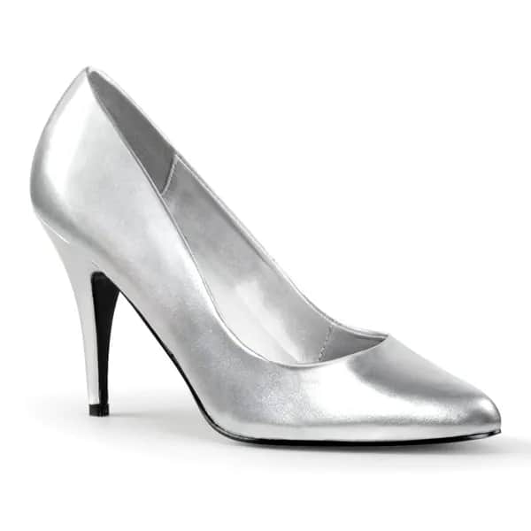 Pleaser VANITY-420 Damen Pumps Silber EU 37