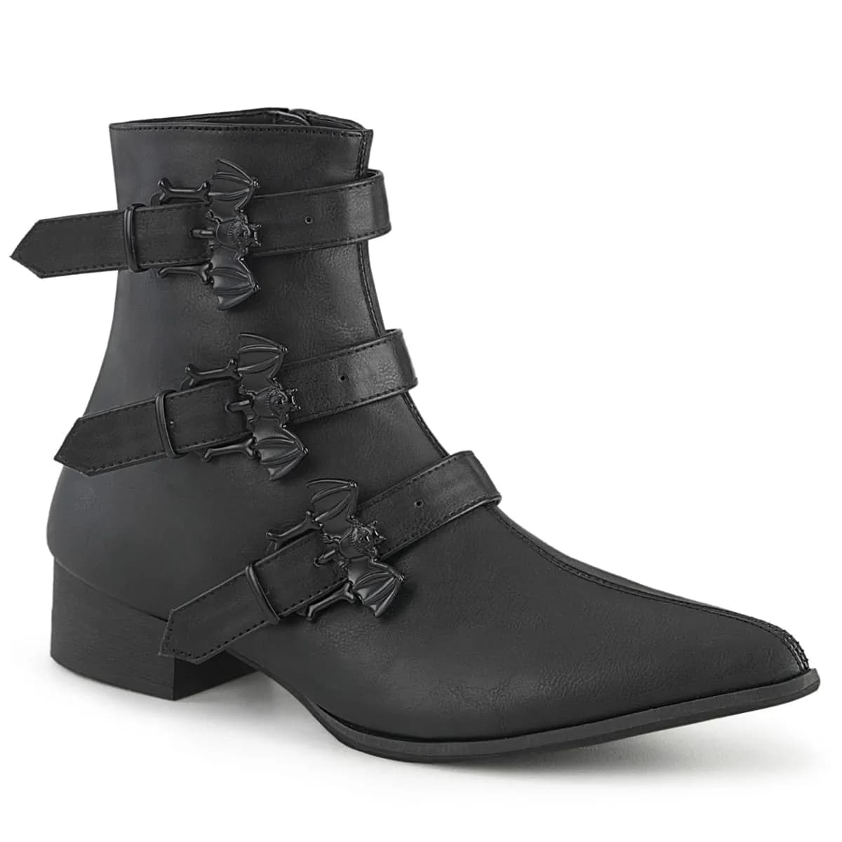 DemoniaCult WARLOCK-50-B Unisex Stiefelette Schwarz EU 38